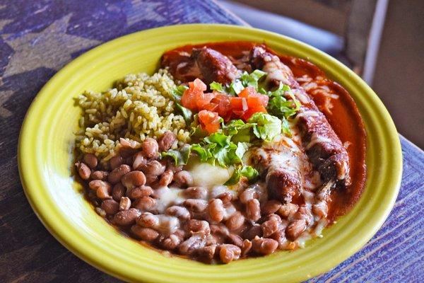 Blue Corn Chile Rellenos