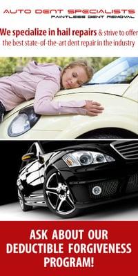 Auto Dent Specialists - Paintless Dent Removal