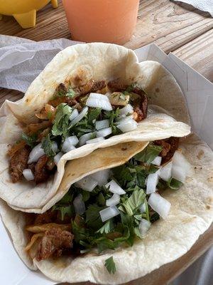 Beef tacos