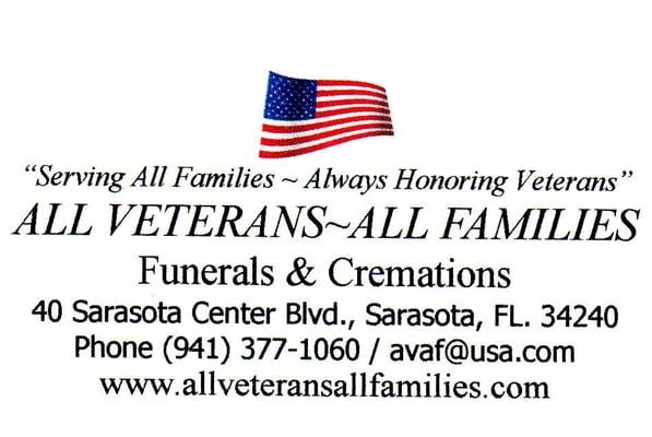 All Veterans - Cremations & Burials