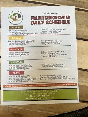 City Of Walnut Senior Center