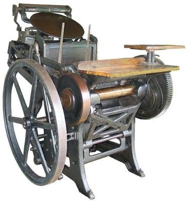 Antique Printing Press