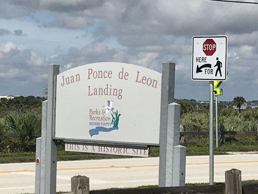 Juan Ponce de Leon Landing