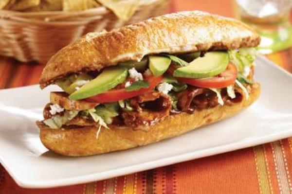 Tortas choose your favorite meat and enjoy