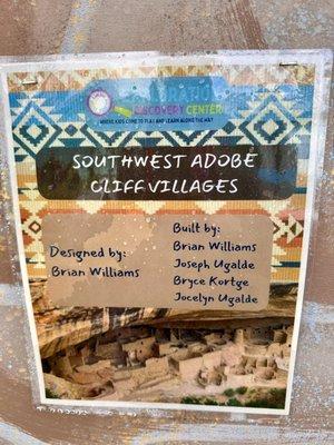 Southwest Adobe Cliff Villages Exhibit