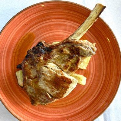 Veal chop