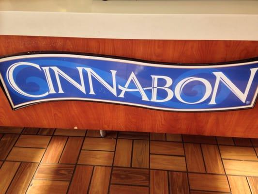 There's a mini Cinnabon here.