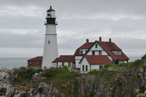 The most famous lighthouse in America, a short distance from the 8th Maine Memorial Lodge