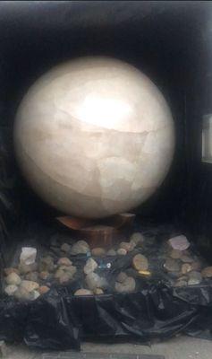 Worlds largest quartz crystal used to bring in positive energy