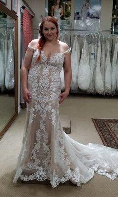 Love my dress even before alterations!