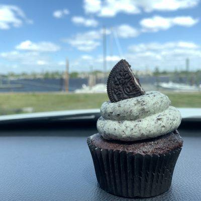 Cookies and cream cupcake