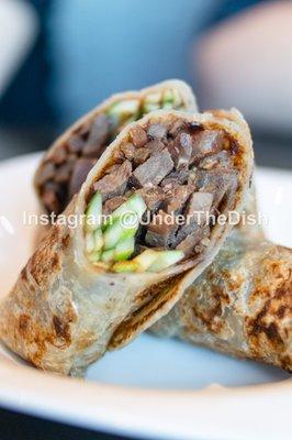 Braised Beef Scallion Rolls