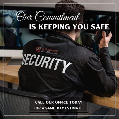 Our commitment is keeping you safe. Call 800-230-7015 or visit our website to submit a quote today.