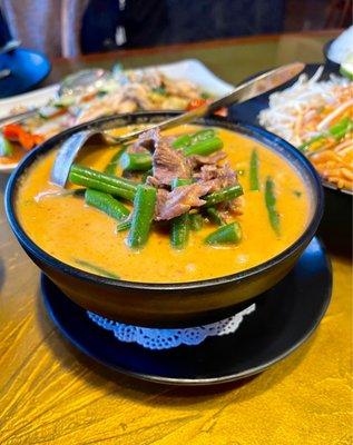 Panang Curry Beef