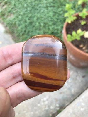 Tigers eye disk