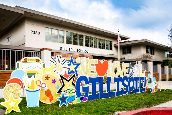 We love Gillispie School!