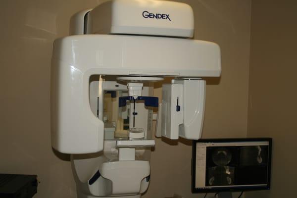 State of the art cone beam CT scan machine