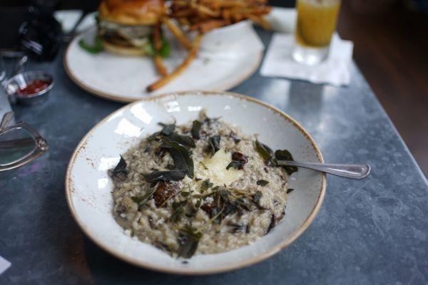 Locally Harvest Mushroom Risotto