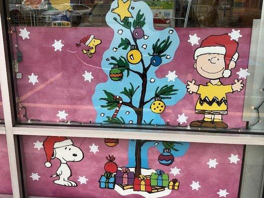 Charlie Brown is ready for Christmas. Are You? Let us help with your gift giving.