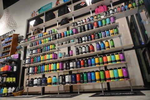 The Mega HydroFlask Wall!