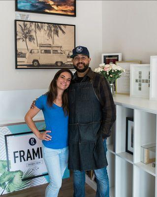 Best Framing is a real mom and pop shop. Medi and Kristen Bendanna are in the shop everyday to help you with all your framing needs. .