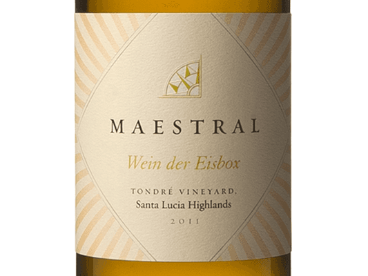 Tudor Wine's new Maestral Wein der Eisbox (ice wine) made from Tondre' Vineyards, SLH Riesling.  Taste @ Best Of The Wine Walk