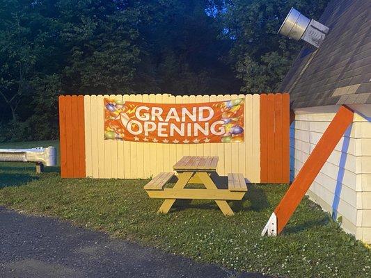 Grand opening