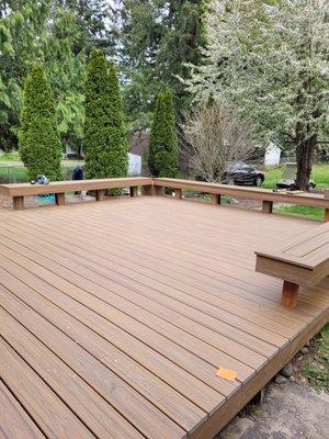 PROUD TO BE A TREXPRO PLATINUM BUILDER
 
 Trex decks won't rot, splinter or crack and require no sanding, staining or painting.