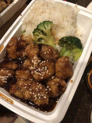 Sesame chicken