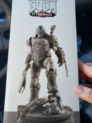 Doom collectors edtion statue which is sold out everywhere!