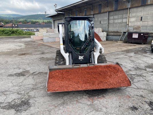 Red mulch!