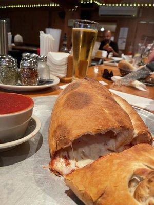 Stromboli abd open face sandwich