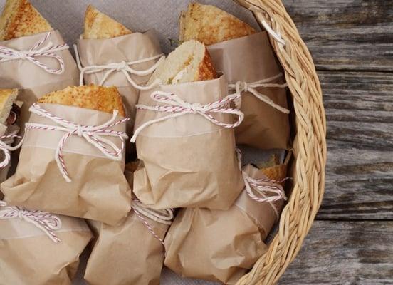 Cute little French picnic sandwiches!