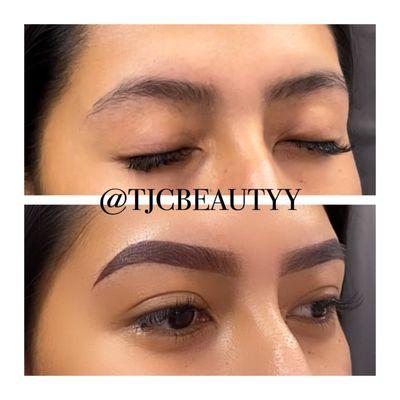 Ombré Powder Brows 
- Last 2-3 years 
- Touch-up recommended 8-12 weeks to achieve best results