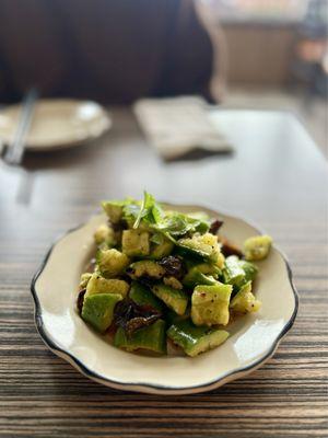 Cucumber & Wood Ear Mushroom Salad