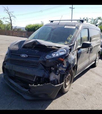 2018 Ford Transit CONNECT - FRONT END COLLSION