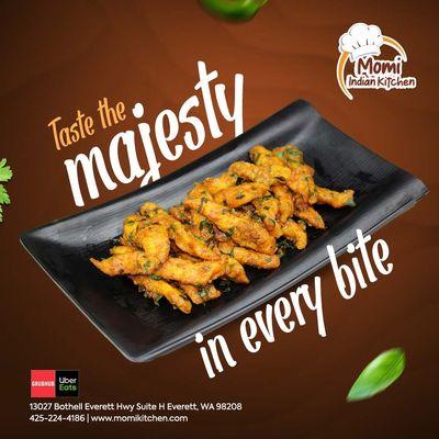 Savor the elegance and taste of Chicken Majestic!