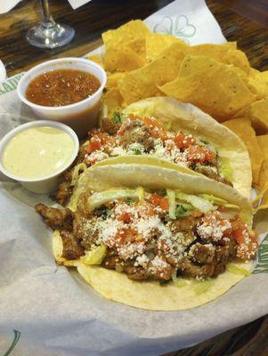 Steak street tacos