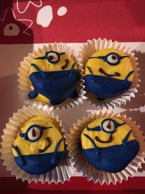 Minions made from pineapple!