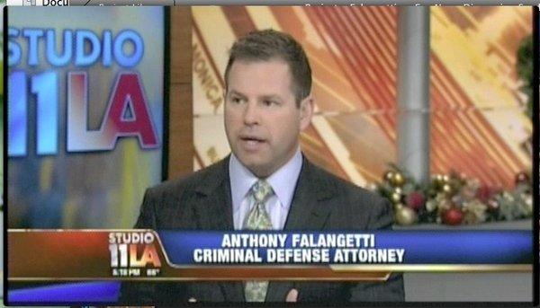 Criminal defense attorney Anthony Falangetti of FOX News LA.