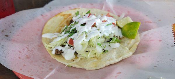 Steak Tex Mex Taco