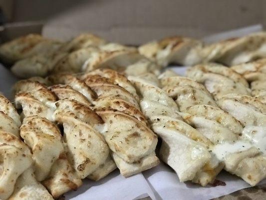 Garlic Parmesan Twists