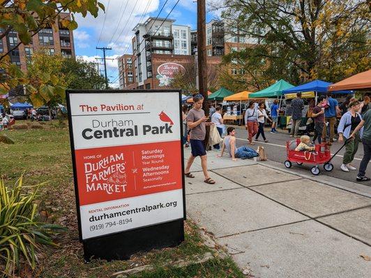 Durham Farmers' Market at Durham Central Park on Saturday, November 12, 2022.