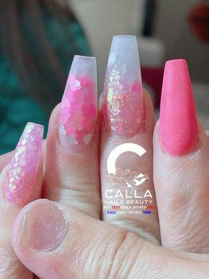 Calla Nails Beauty 24/7 Textline: 317-572-7883