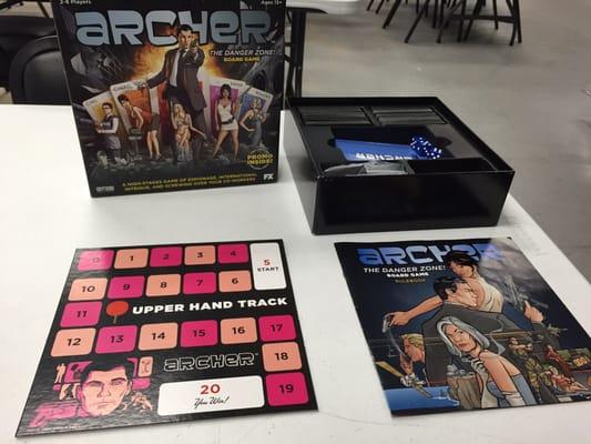 Danger Zone! The Archer board game!!