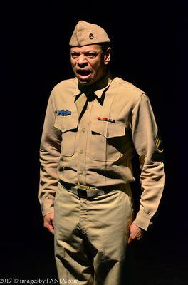 Gilbert Tucker as Sargent Waters A Soldiers Play