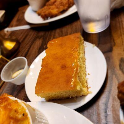 Honey butter cornbread