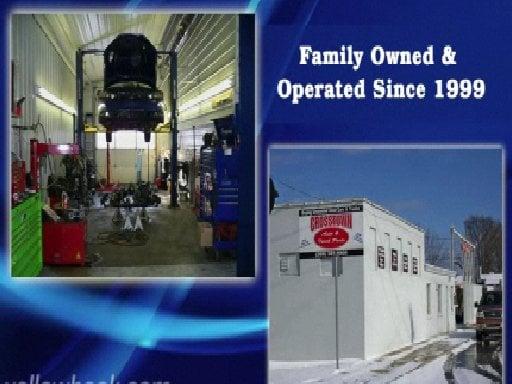 Left side is part of our repair/installation facility.  Right side is our parts center.