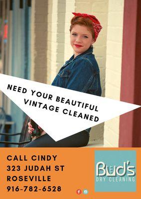 Did you know that Cindy is a Vintage Girl. She specializes in Vintage and Heirloom restoration.