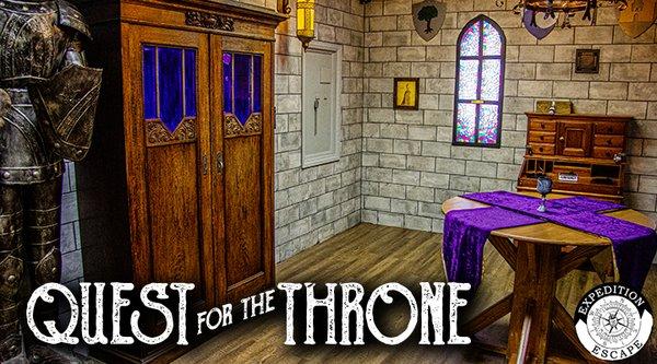 Quest for the Throne Escape Room Learn more at: https://expeditionescape.com/escape-room-king-of-prussia-pa/quest-for-the-throne-escape-gam